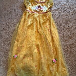 Disney Princess Belle Beauty and Beast Nightgown Costume Toddler 4T